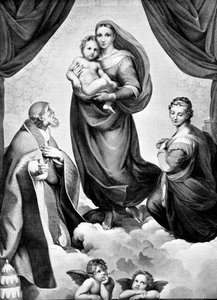 A Madonna em San Sisto, c1512, 1893 de John L. Stoddard
