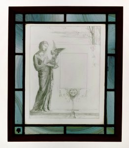 Este foi um spray ao qual o pássaro se agarrou de John La Farge