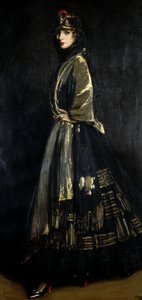 Avelã em preto e dourado, 1916 de John Lavery