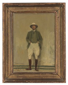 Retrato de Walter B. Harris, c. 1907 (óleo sobre tela) de John Lavery