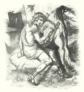 Morte de Oberon (gravura) de John Lawson