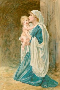 A Virgem Maria com Jesus