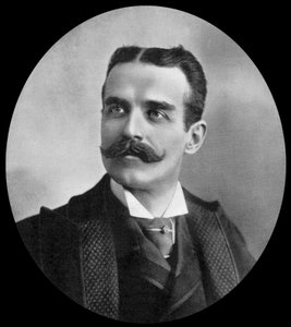 John Lawson Stoddard (1850-1931) escritor americano (foto a p/b)