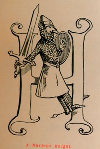 Um cavaleiro normando, c1860, c1860 de John Leech