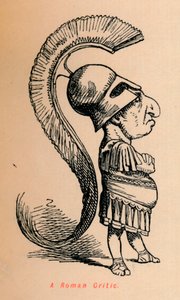 Um crítico romano, 1852 de John Leech