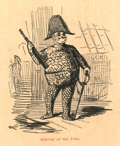 Almirante da época, 1897. de John Leech
