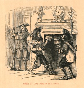 Prisão de Lord Howard de Escrick, 1897. de John Leech