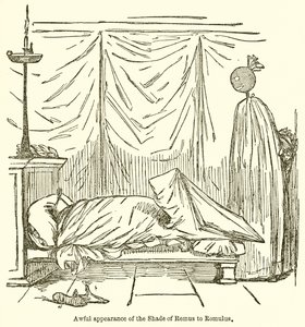 Aparência horrível da Sombra de Remus para Romulus