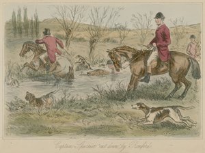 Capitão Spurrier reduzido por Romford de John Leech