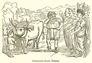 Cincinnatus escolhido Ditador