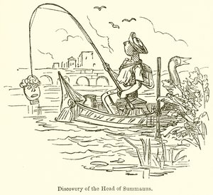 Descoberta da cabeça de Summanus de John Leech