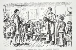 Ensino Fundamental - a cláusula de consciência de John Leech