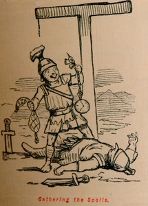 Reunindo os despojos, 1852 de John Leech