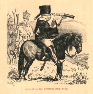 General no exército parlamentar, 1897. de John Leech