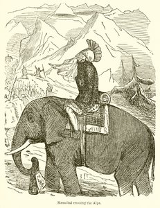 Hannibal cruzando os Alpes