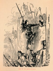 Joan nas muralhas de Paris, de John Leech