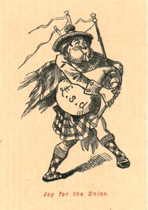 Alegria pela União, 1897. de John Leech