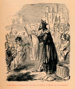 Rei Edward apresentando seu Filho como príncipe de Gales a seus súditos, c1860, c1860