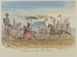 Londres à beira-mar de John Leech