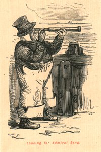 À procura do almirante Byng, 1897. de John Leech