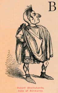 Robert Shortshanks, Duque da Normandia, c1860, c1860 de John Leech