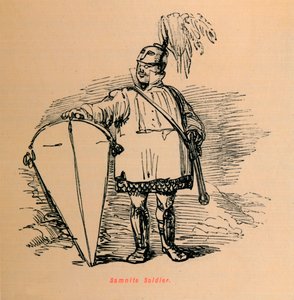 Soldado Samnita, 1852 de John Leech