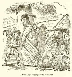 School-Boys Flogging o Schoolmaster