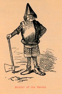 Soldado do período, c1860, c1860 de John Leech