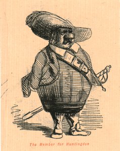 O membro de Huntingdon, 1897. de John Leech