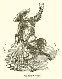 O monarca alegre