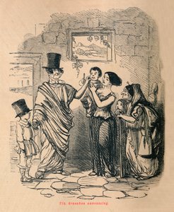 Tibério Graco, prospecção de 1852 de John Leech