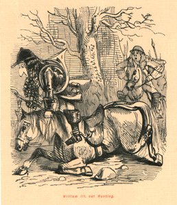 William III. Caça, 1897. de John Leech