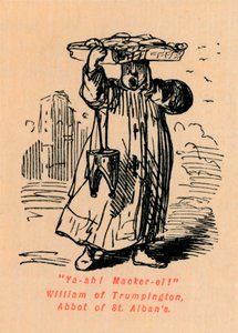 Ya-ah! Cavalinha! William of Trumpington, abade de St. Albans, de John Leech