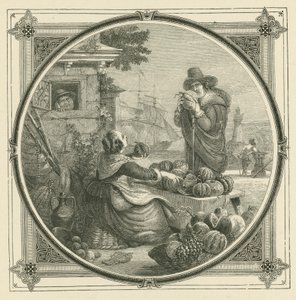 Como os melões, os amigos podem ser encontrados em abundância, dos quais nem um é bom em vinte (gravura) de John Leighton
