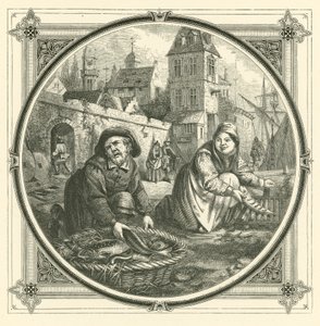 Os inexperientes são feridos (gravura) de John Leighton