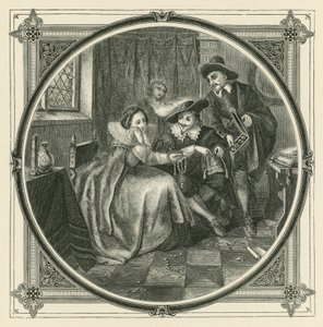 Enquanto ela chora, ela devora (gravura) de John Leighton