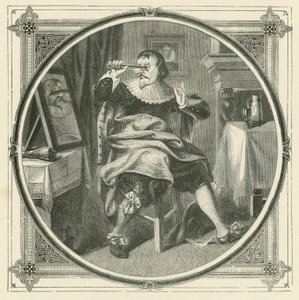 Quem corta o nariz cospe o próprio rosto (gravura) de John Leighton