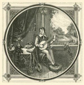 Quem não sentiu amor (gravura) de John Leighton