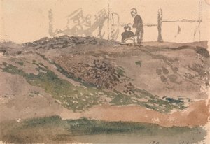 Números sobre um Banco, Kensington Gravel Pits de John Linnell