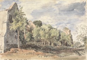 Abadia de Netley de John Linnell