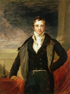 Retrato de Sir Humphry Davy (1778-1829) (óleo)