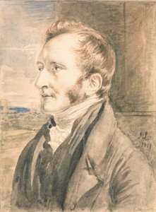 Retrato de um Homem de John Linnell