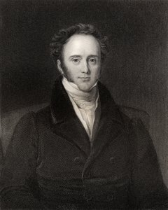 Templo de Henry John, 3º Visconde Palmerston, gravado por HR Cook (fl.1813-47), de &39;National Portrait Gallery, volume IV&39;, publicado c.1835
