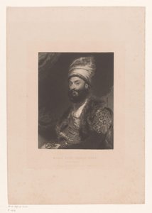 Portret van Mirza Abolhassan Khan Ilchi Mirza Abul Hassan Khan / (O Embaixador Persa) (título no objeto)