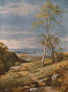 Outono na ilha de Arran, final do século XIX, c1930.
