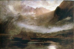 Loch Coriusk, Isle of Skye de John MacWhirter