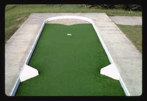 Buraco Pebble Trap, Jekyll Island Mini Golf I, Jekyll Island, Geórgia, EUA