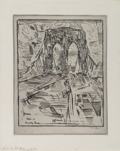 Ponte de Brooklyn de John Marin
