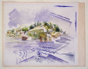 Ilha dos Veados de John Marin