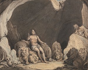 Daniel no Covil dos Leões de John Martin